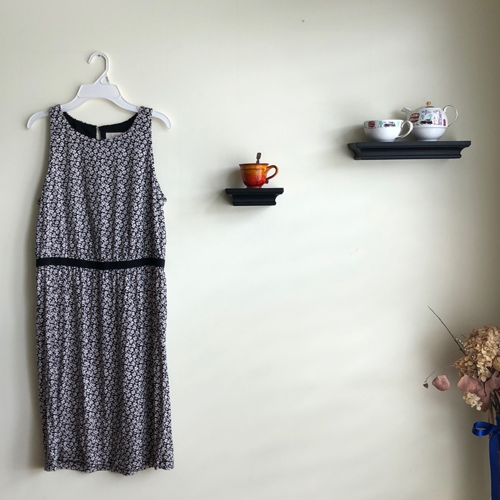 Loft Knit Floral Dress